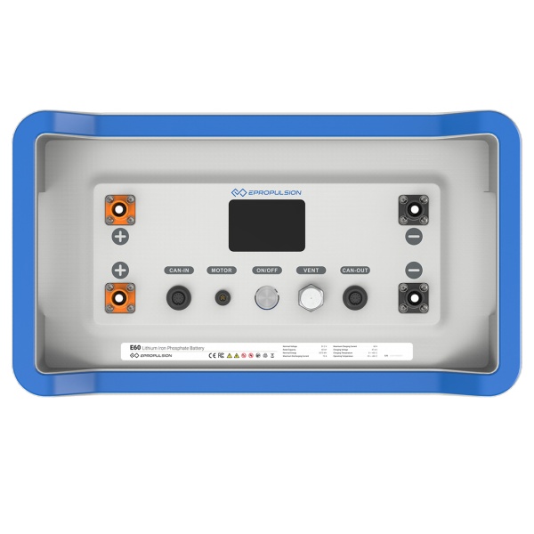 E60 Batterie 48 V, 3072 Wh, 70 A, 32 kg E60 Batterie